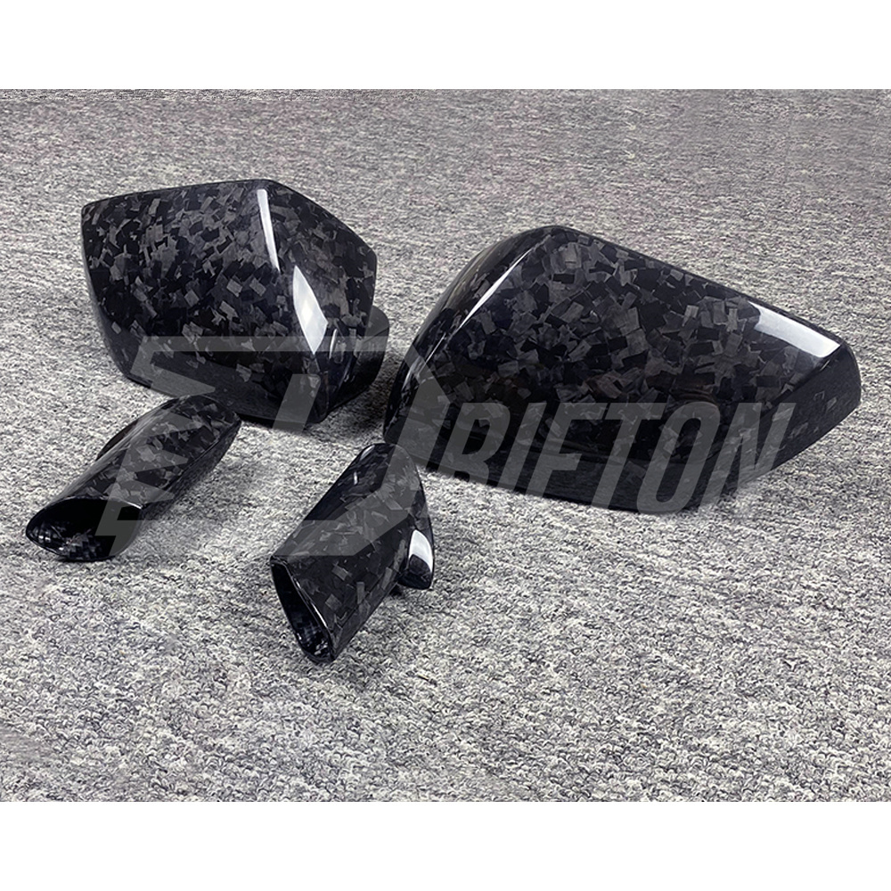 Forged Dry Carbon Fiber Mirror Cap For Lamborghini Aventador LP700-4 LP720 LP750 2011-2015