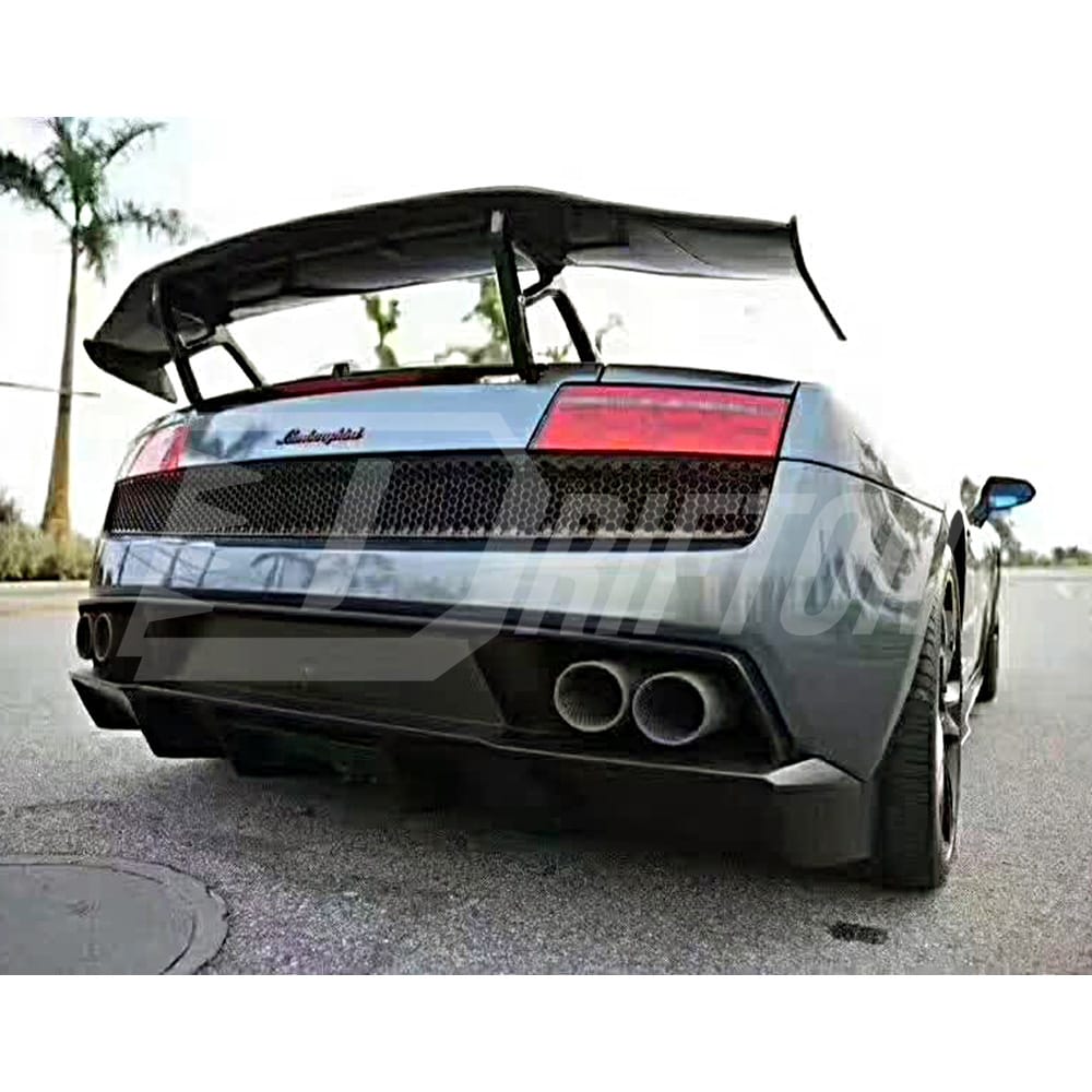 GT Style Carbon Fiber Spoiler For Lamborghini Gallardo LP550 LP560 LP570 2008-2014