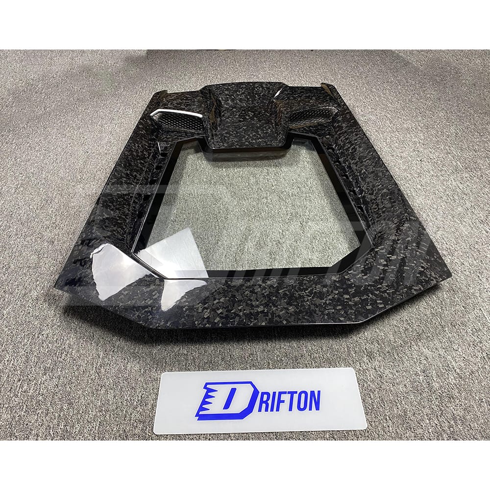 Performance Style Dry Carbon Fiber Rear Engine Cover For Lamborghini Huracan LP610-4 LP580 2014-2016