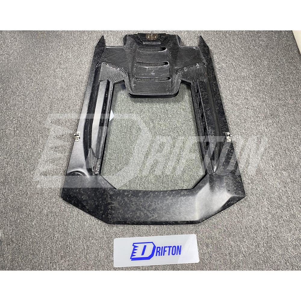 Performance Style Dry Carbon Fiber Rear Engine Cover For Lamborghini Huracan LP610-4 LP580 2014-2016