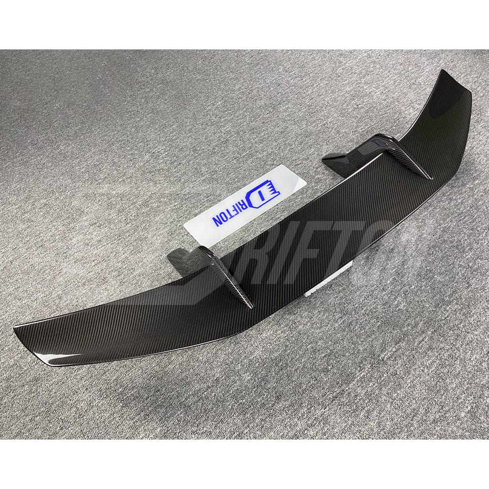 Performance Style Dry Carbon Fiber Rear Spoiler With Trunk Lid For Lamborghini Huracan LP610-4 LP580 2014-2016