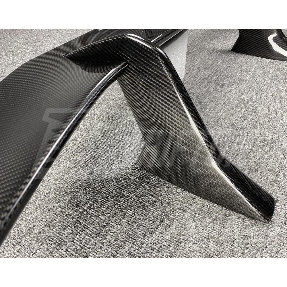 Performance Style Dry Carbon Fiber Rear Spoiler With Trunk Lid For Lamborghini Huracan LP610-4 LP580 2014-2016