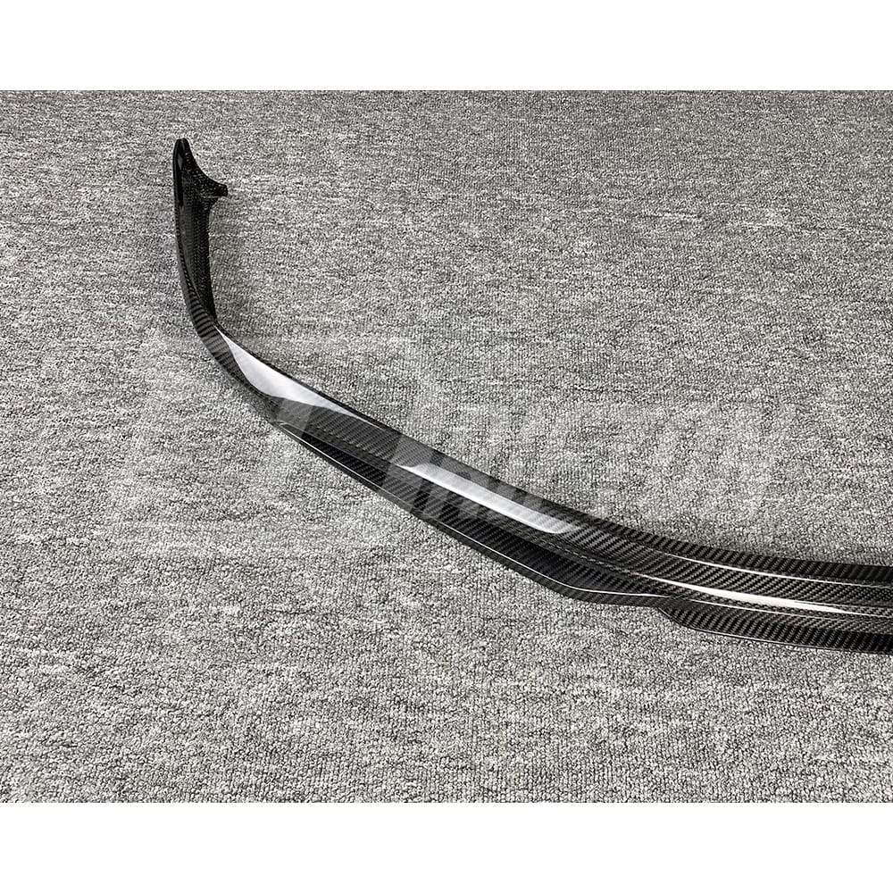 Techart Style Dry Carbon Fiber Front Lip For Porsche 911 992 Carrera S 2019-2023