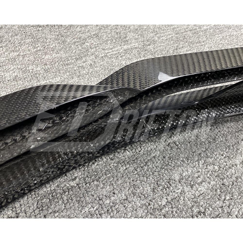 Techart Style Dry Carbon Fiber Front Lip For Porsche 911 992 Carrera S 2019-2023