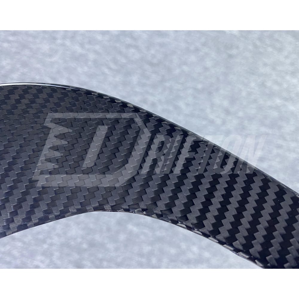 Techart Style Dry Carbon Fiber Side Vent Covers For Porsche 911 992 Turbo S 2019-2023