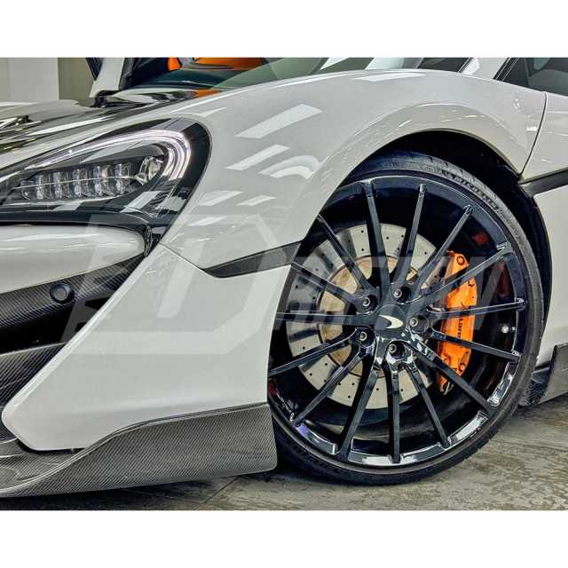 600LT Style Dry Carbon Fiber Front Bumper For Mclaren 570S 2015-2020