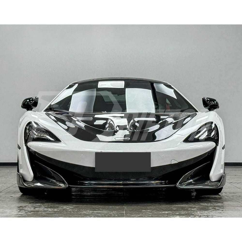 600LT Style Dry Carbon Fiber Front Bumper For Mclaren 570S 2015-2020
