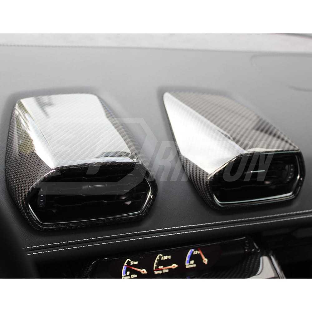 Dry Carbon Fiber AC Cover For Lamborghini Huracan LP610 LHD 2014-2018