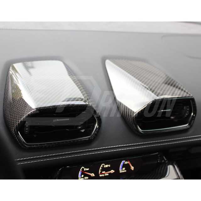 Dry Carbon Fiber AC Cover For Lamborghini Huracan LP610 LHD 2014-2018