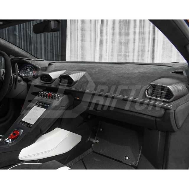 Dry Carbon Fiber AC Cover For Lamborghini Huracan LP610 LHD 2014-2018