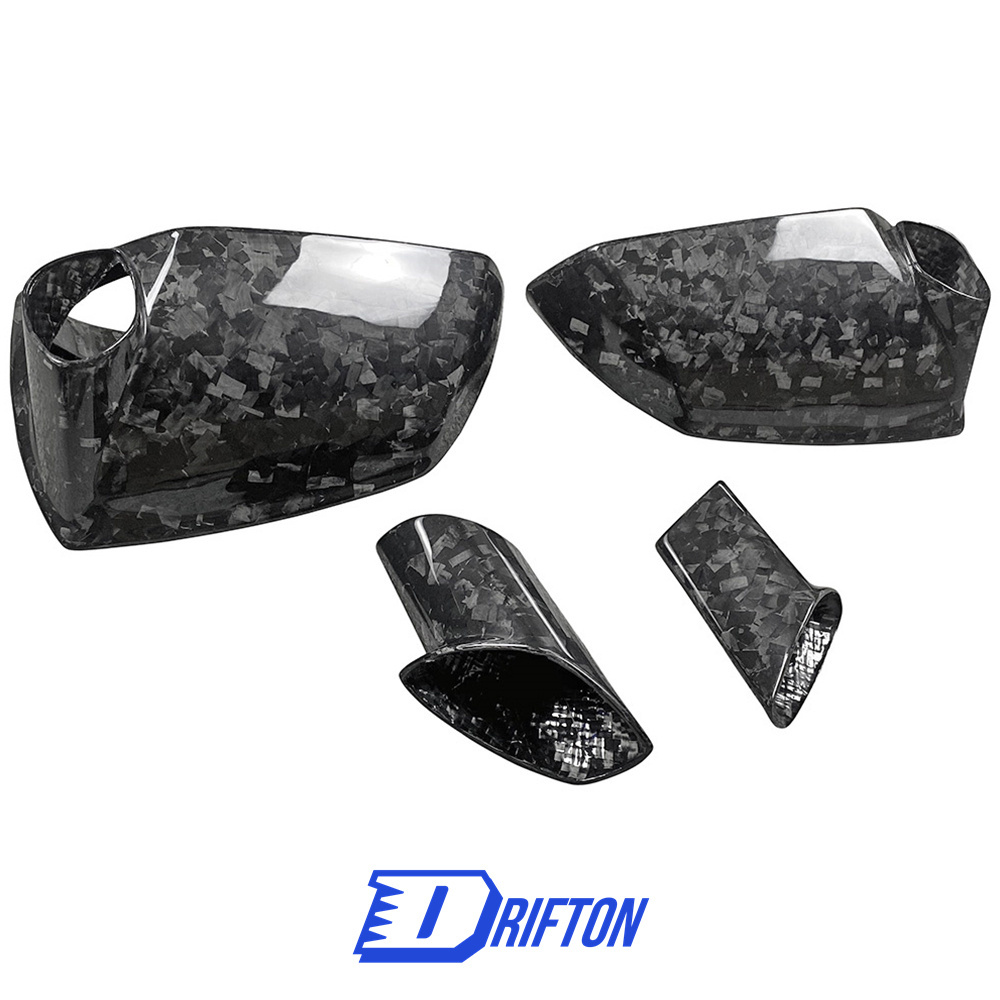 Forged Dry Carbon Fiber Mirror Cap For Lamborghini Aventador LP700-4 LP720 LP750 2011-2015