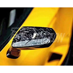 Forged Dry Carbon Fiber Mirror Cap For Lamborghini Aventador LP700-4 LP720 LP750 2011-2015