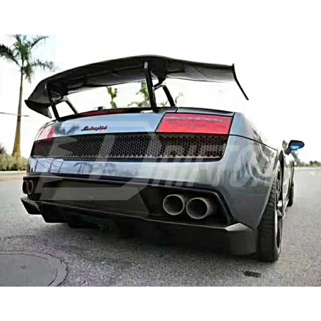 GT Style Carbon Fiber Spoiler For Lamborghini Gallardo LP550 LP560 LP570 2008-2014