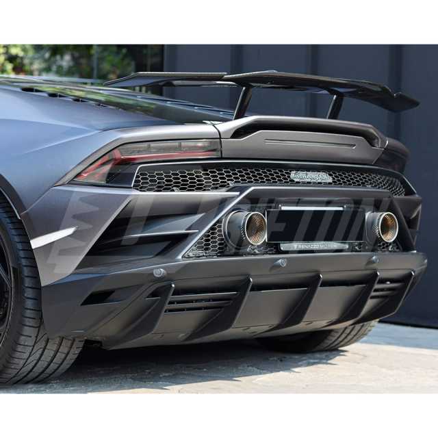 Novitec Style Carbon Fiber Rear Spoiler For Lamborghini Huracan EVO 2014-2018