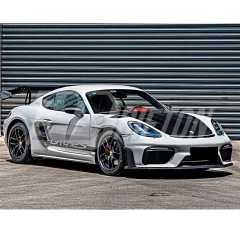 RS Style Carbon Fiber Hood For Porsche 718 Cayman Boxster 2016-2020