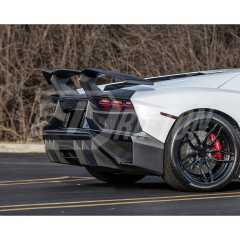 SV Style Dry Carbon Fiber Rear Bumper For Lamborghini Aventador LP700-4 LP720 LP750 2011-2015