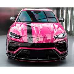 TC Style Dry Carbon Fiber Front Bumper Vent Canard For Lamborghini URUS
