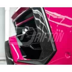 TC Style Dry Carbon Fiber Front Bumper Vent Canard For Lamborghini URUS