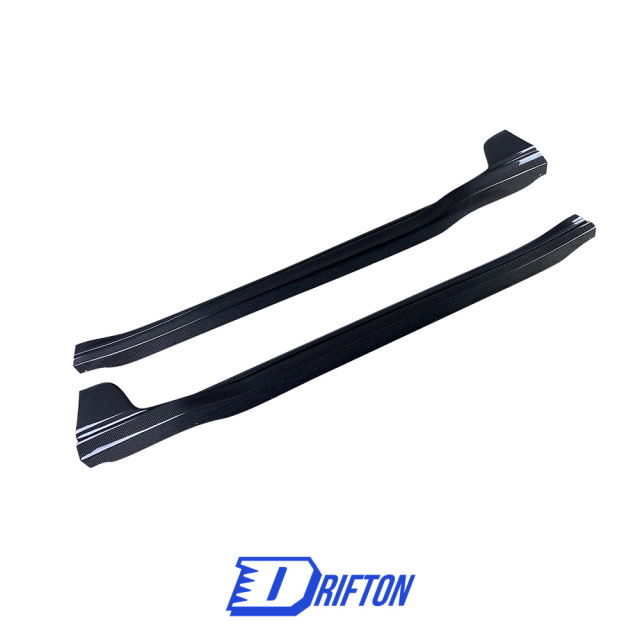 TechArt Style Dry Carbon FIber Side Skirt For Porsche 911 992 Turbo S 2019-2023