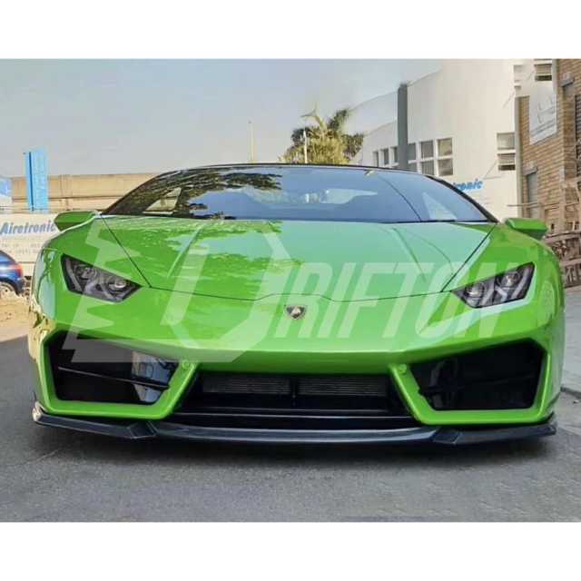 Vorsteiner-Style Dry Carbon Fiber Front Lip For Lamborghini Huracan LP610-4 2014-2018