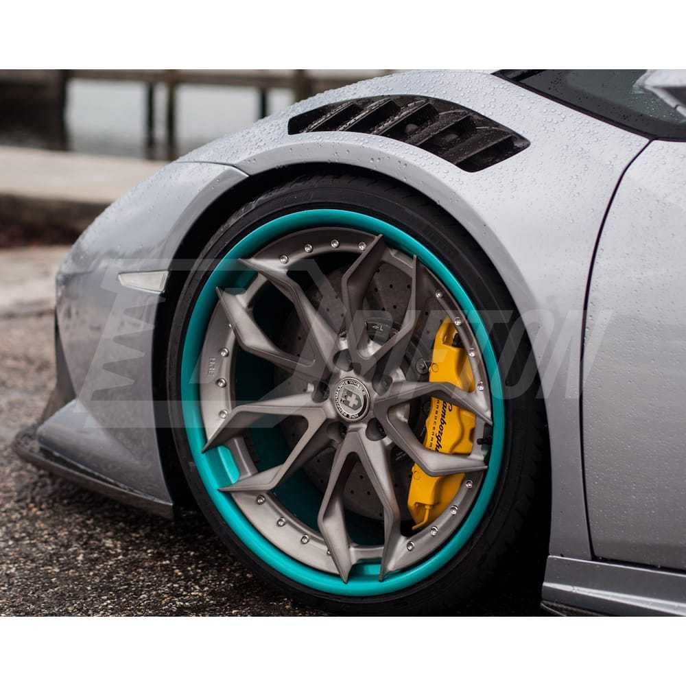 Vorsteiner Style Half Dry Carbon Fiber Front Fender For Huracan LP610-4 LP580 2014-2018