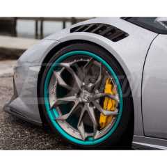 Vorsteiner Style Half Dry Carbon Fiber Front Fender For Huracan LP610-4 LP580 2014-2018