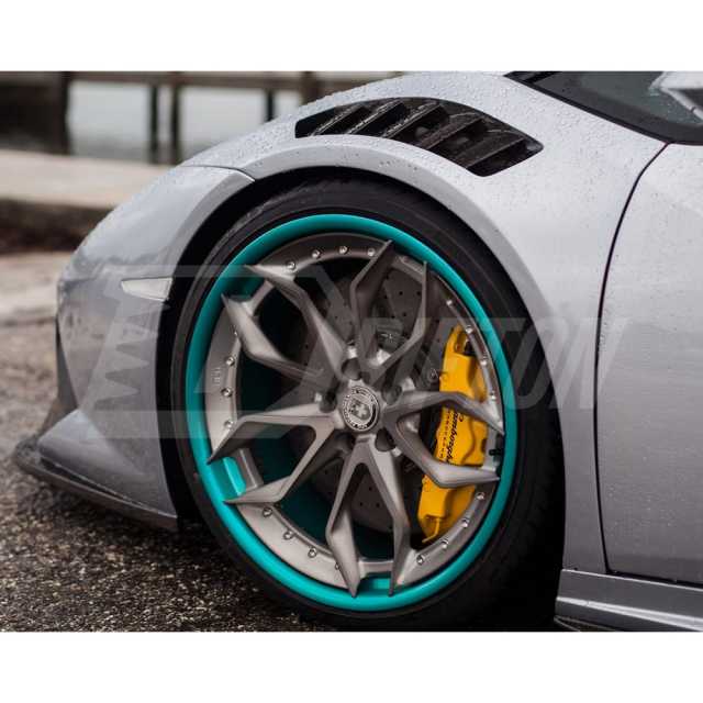 Vorsteiner Style Half Dry Carbon Fiber Front Fender For Huracan LP610-4 LP580 2014-2018