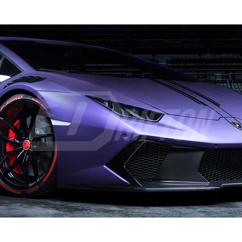 Vorsteiner Style Half Dry Carbon Fiber Front Fender For Huracan LP610-4 LP580 2014-2018