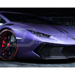 Vorsteiner Style Half Dry Carbon Fiber Front Fender For Huracan LP610-4 LP580 2014-2018
