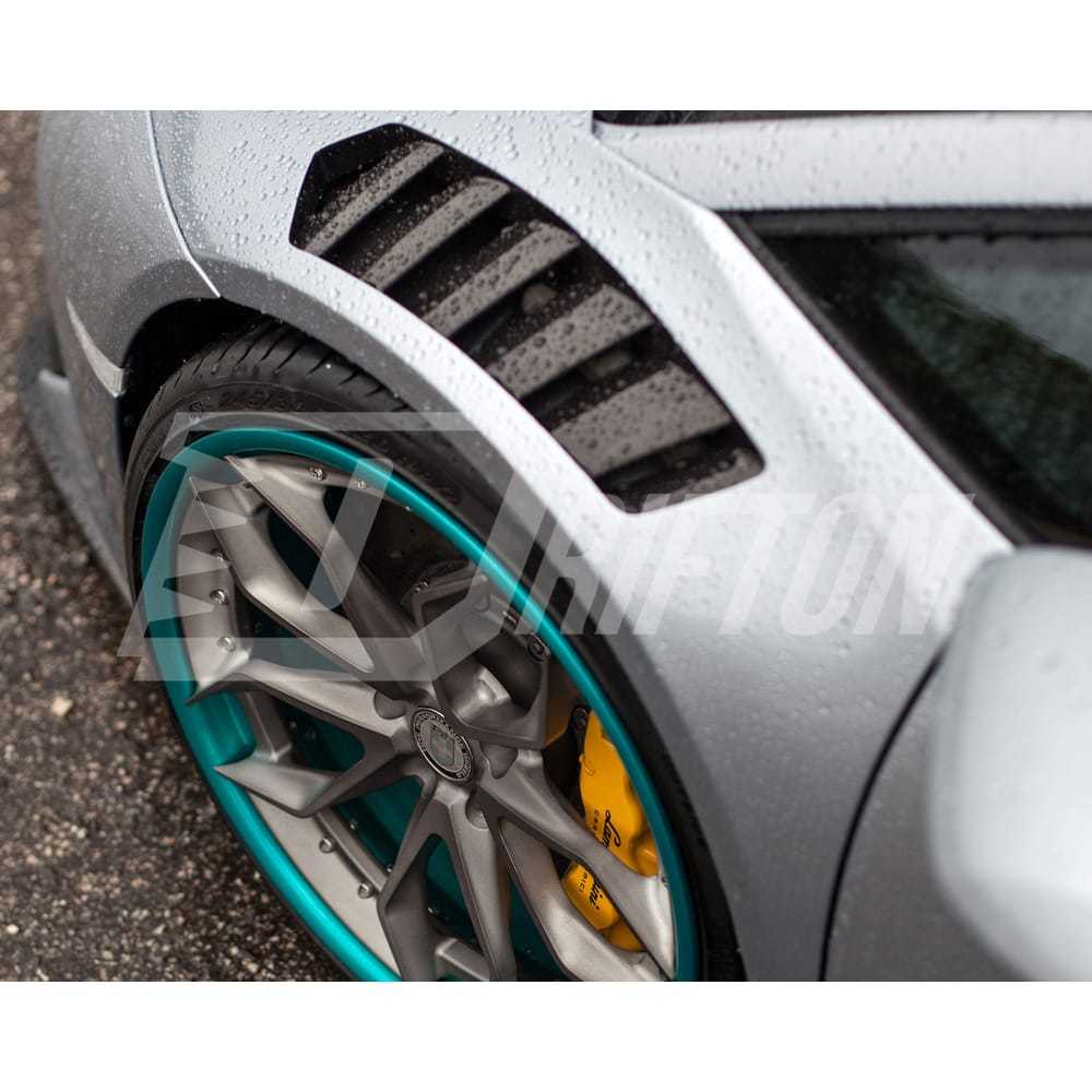 Vorsteiner Style Half Dry Carbon Fiber Front Fender For Huracan LP610-4 LP580 2014-2018
