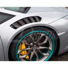 Vorsteiner Style Half Dry Carbon Fiber Front Fender For Huracan LP610-4 LP580 2014-2018