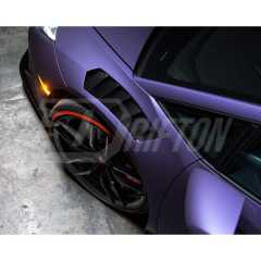 Vorsteiner Style Half Dry Carbon Fiber Front Fender For Huracan LP610-4 LP580 2014-2018