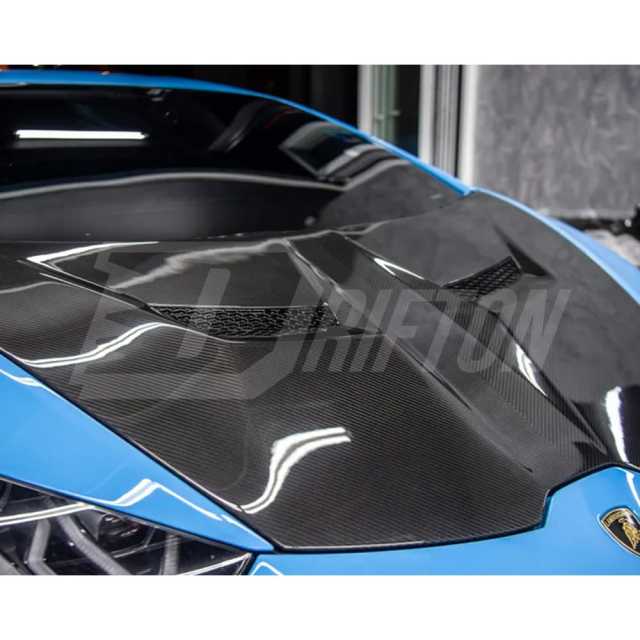 Vorsteiner Style Dry Carbon Fiber Hood For Lamborghini Huracan LP610 & LP580 & EVO & Tecnica 2014-2025