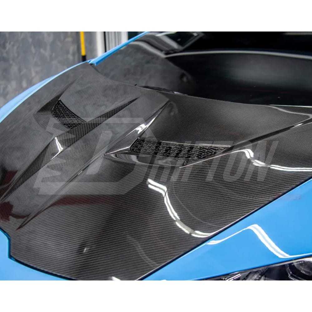 Vorsteiner Style Dry Carbon Fiber Hood For Lamborghini Huracan LP610 & LP580 & EVO & Tecnica 2014-2025