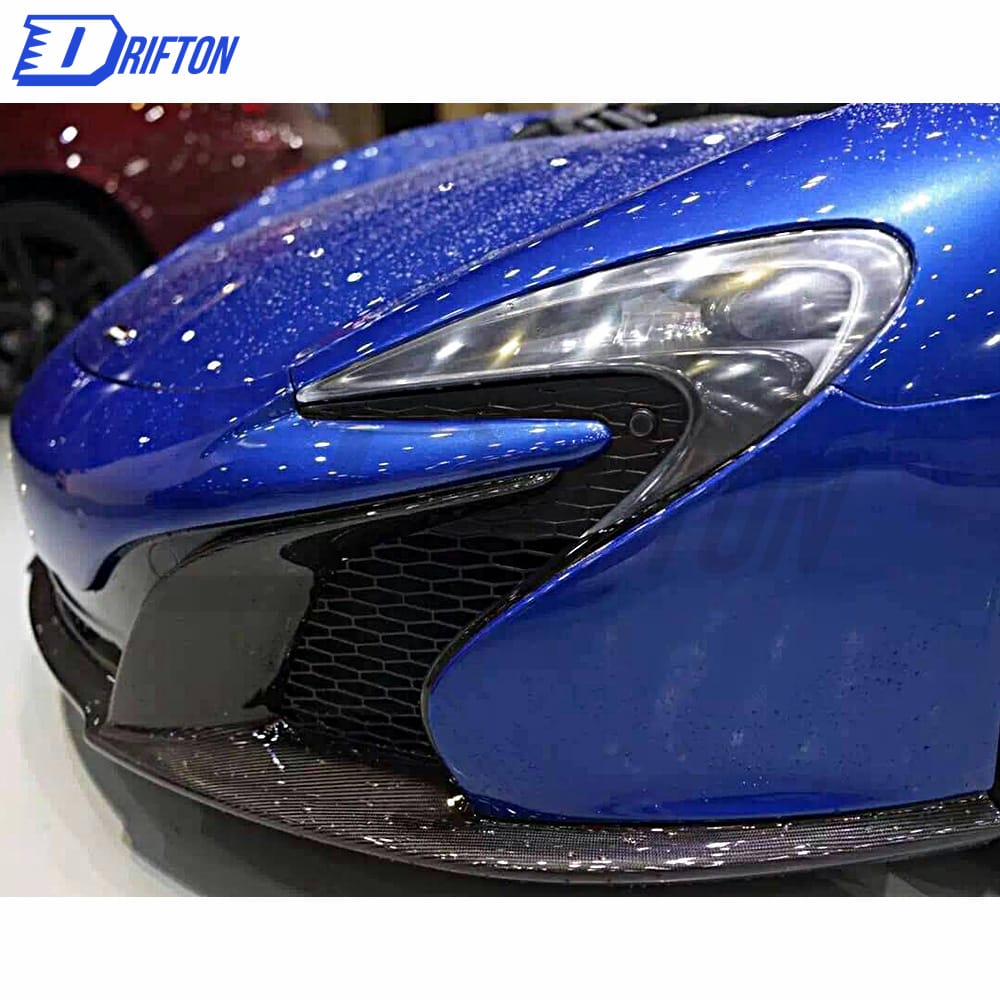 650S Style Dry Carbon Fiber Front Bumper With Grill, Undertray, Air Box For Mclaren MP4-12C