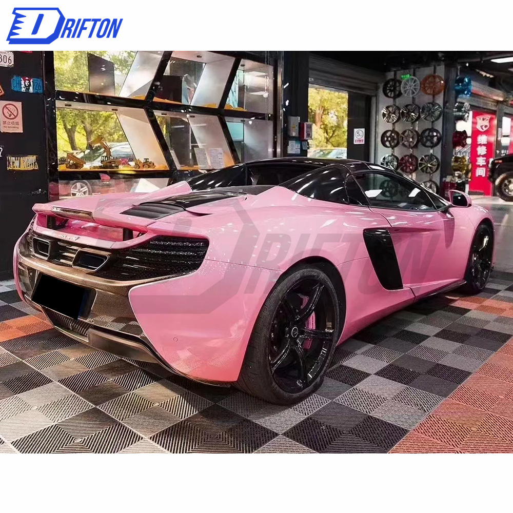650S Style Dry Carbon Fiber Rear Bumper For Mclaren MP4-12C