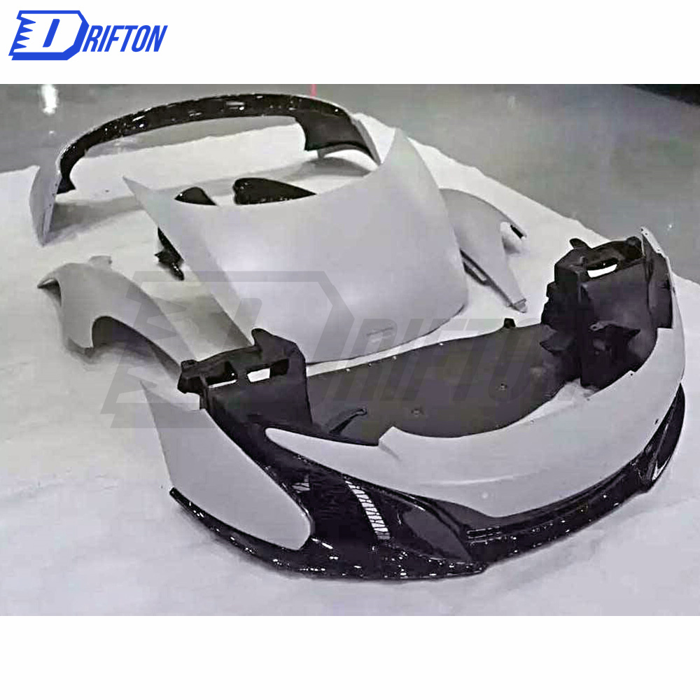 650S Style Dry Carbon Fiber Rear Bumper For Mclaren MP4-12C