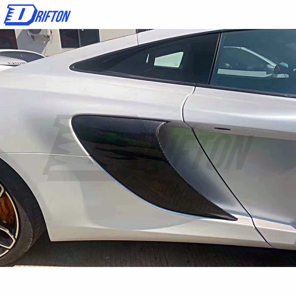 650S Style Dry Carbon Fiber Side Air Intake For Mclaren MP4-12C