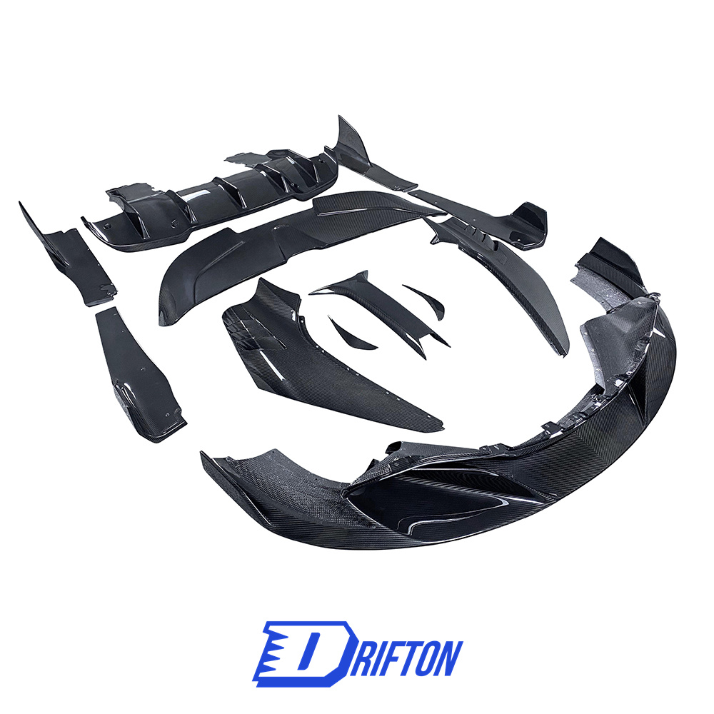 RYFT Style Dry Carbon Fiber Aero Kit For Mclaren 720S 2015-2017