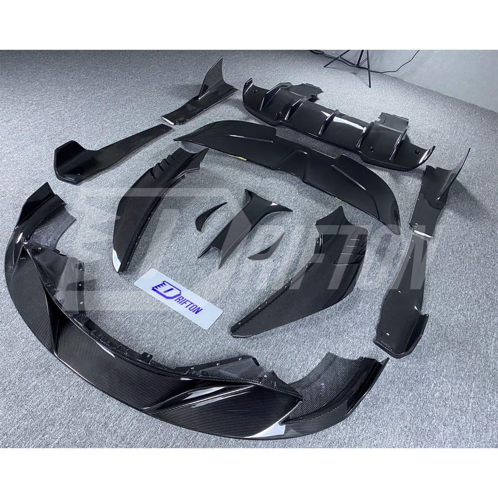 RYFT Style Dry Carbon Fiber Aero Kit For Mclaren 720S 2015-2017