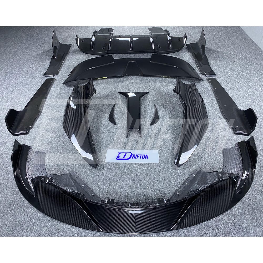 RYFT Style Dry Carbon Fiber Aero Kit For Mclaren 720S 2015-2017