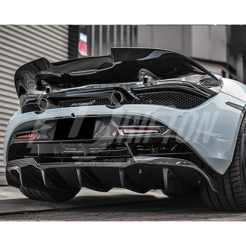 RYFT Style Dry Carbon Fiber Rear Spoiler For Mclaren 720S 2015-2017