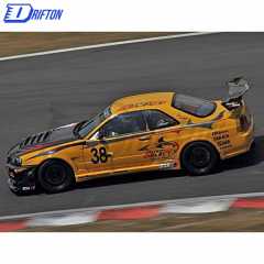 Auto Select Style Carbon Fiber Gt Wing For Nissan R34 GTT GTR 1998-2002