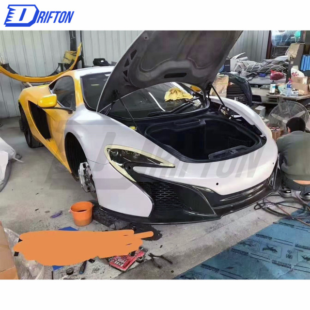 650S Style Dry Carbon Fiber Hood For Mclaren MP4-12C