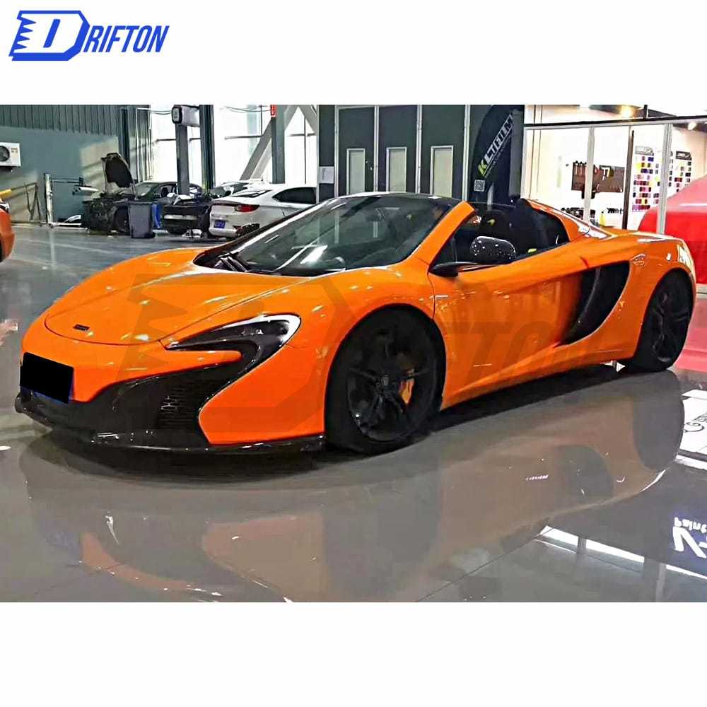 650S Style Dry Carbon Fiber Front Bumper With Grill, Undertray, Air Box For Mclaren MP4-12C