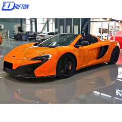 650S Style Dry Carbon Fiber Front Bumper With Grill, Undertray, Air Box For Mclaren MP4-12C