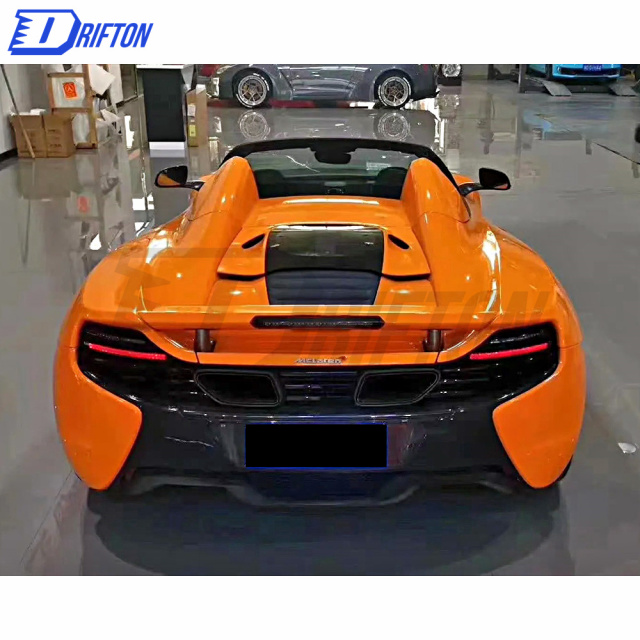 650S Style Dry Carbon Fiber Rear Bumper For Mclaren MP4-12C