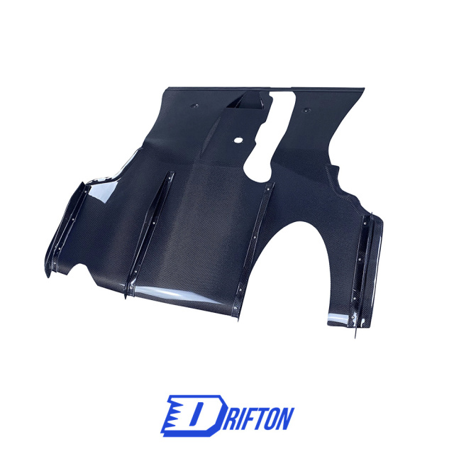 V-Spec Style Carbon Fiber Rear Diffuser For Nissan R34 GTR 1998-2002
