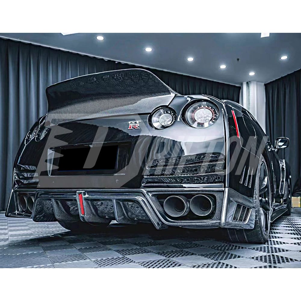 CMST Style Carbon Fiber Rear Trunk For Nissan R35 GTR 2008-2019