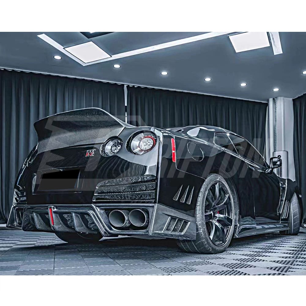CMST Style Carbon Fiber Rear Trunk For Nissan R35 GTR 2008-2019